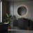 48" Bathroom Vanity with Black Rectangular Cermaic Basin