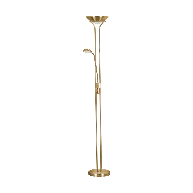 Ahkai 180cm Satin LED Traditional Floor Lamp