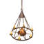 Lustre de roue de style bougie 7 lumières façon bougie Hillhouse