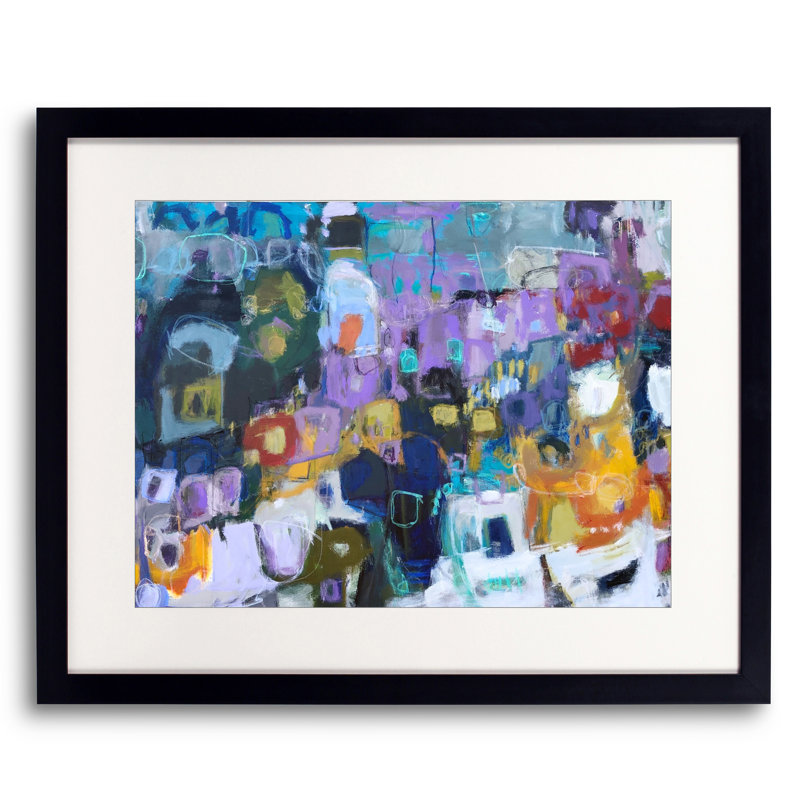 New York Print by Elizabeth Chapman, 17.25" H x 21.25" W x 0.875" D