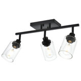 Ensemble de rail d'éclairage 3 lumières 23,6 po