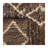 Suleman Hand Knotted Jute/Cotton Southwestern Rug in Dark Brown-21815094