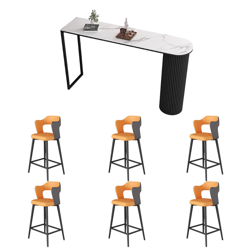 Kroeker, Blanc/Noir, Orange