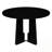 Round Dining Table With Cross Base-1083197595