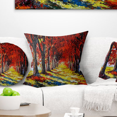 Landscape Throw Pillow