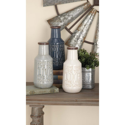 Ensemble de vases en céramique Crichton