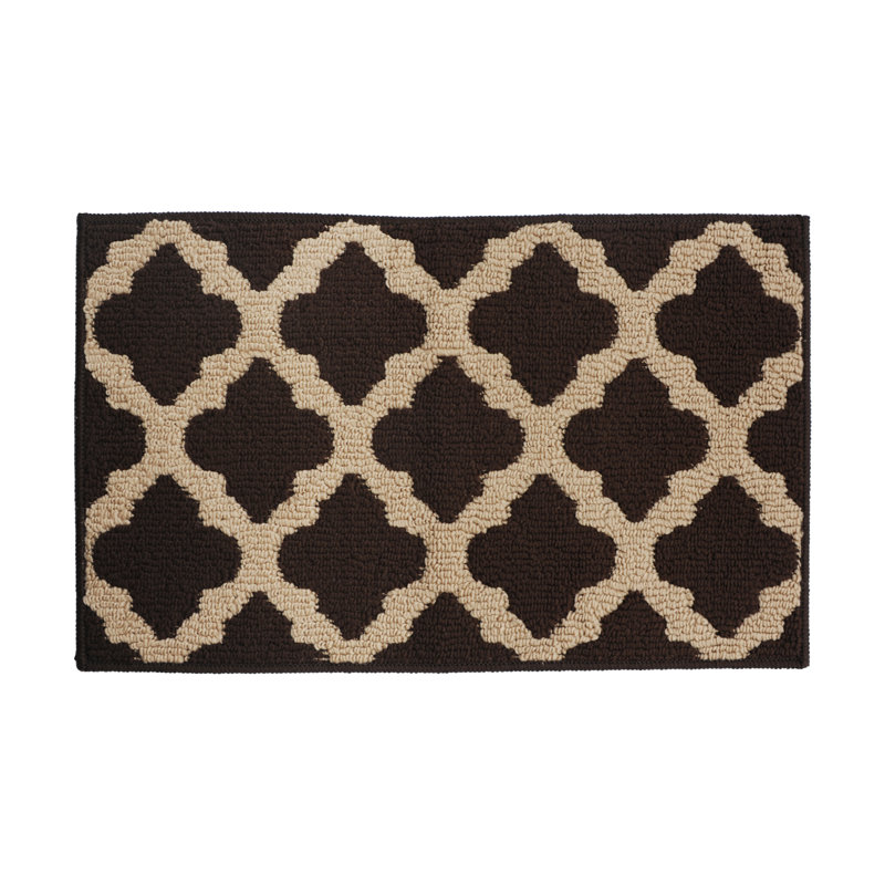 Geometric Indoor Rug, Rectangle 1'6" x 2'6"