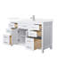 Beckett 54" Freestanding Single Bathroom Vanity with Quartz Top-349013795-349013798-349013799