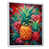 White Floater Framed