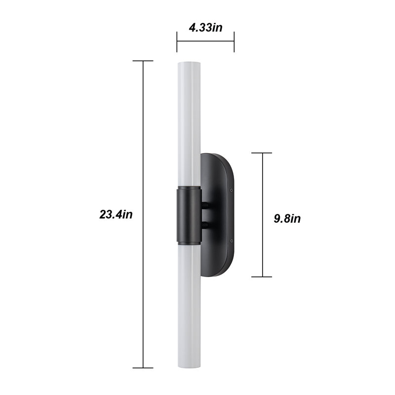 1 - Light Dimmable Led Wall Sconce