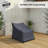 Vienna Teak Outdoor Chair Patio Cover