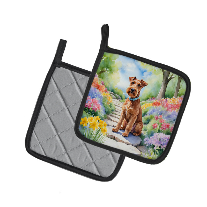 Paire de poignées Irish Terrier Spring Path