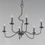 Olivia Iron 6-Light Chandelier