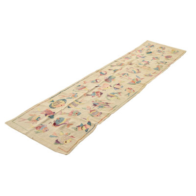 Tapis de couloir ivoire Runner