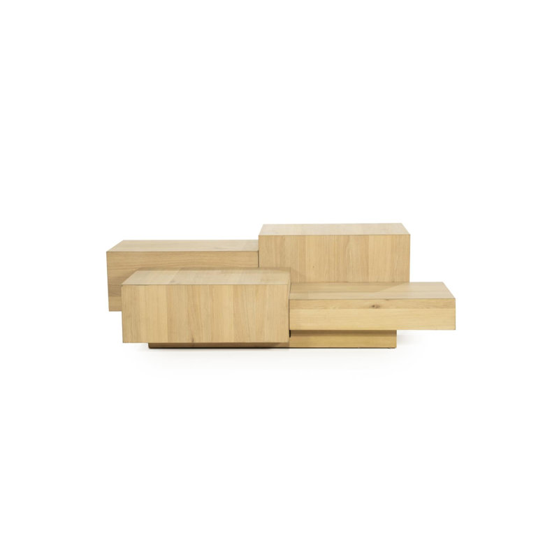 Quinten Rectangular Coffee Table, Natural