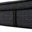 Matelas en mousse viscoélastique gélifiée de 15 pouces de très grande taille, support de bord, housse respirante, régulation de la température avec le dessus, mousse, refroidissement, convoluté pour la circulation de l'air