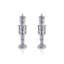 Hartwin 2-Piece Set Small Metallic Decorative Nutcracker Figurines-442041369
