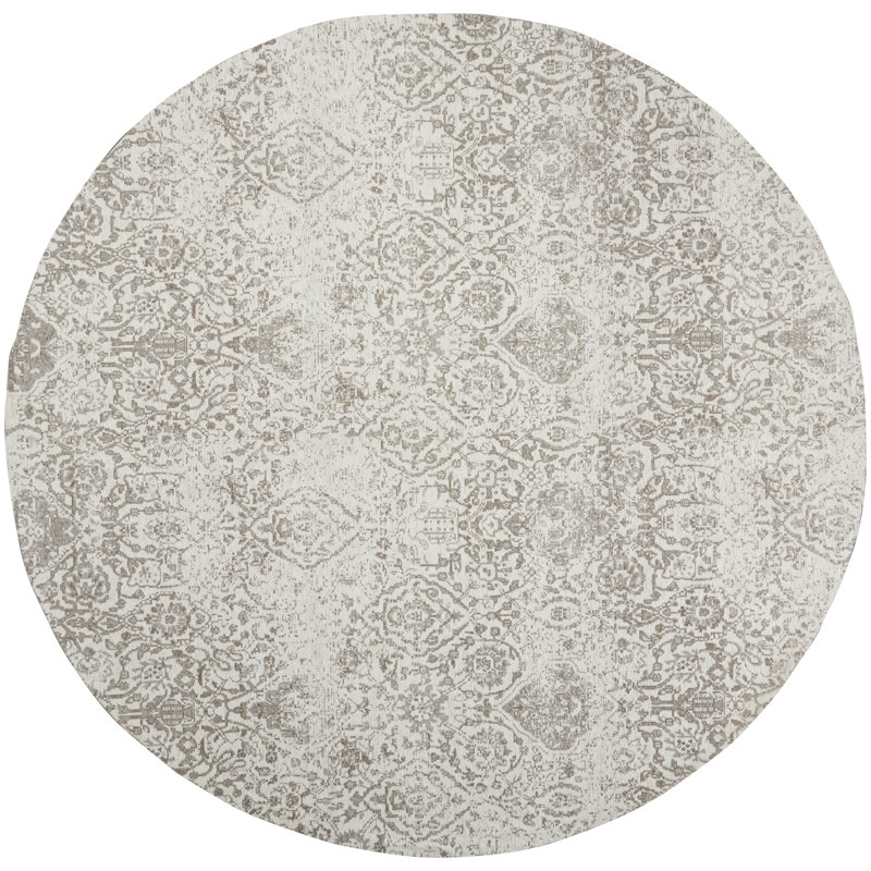 Tapis ivoire Gwenn, Rond 8 pi