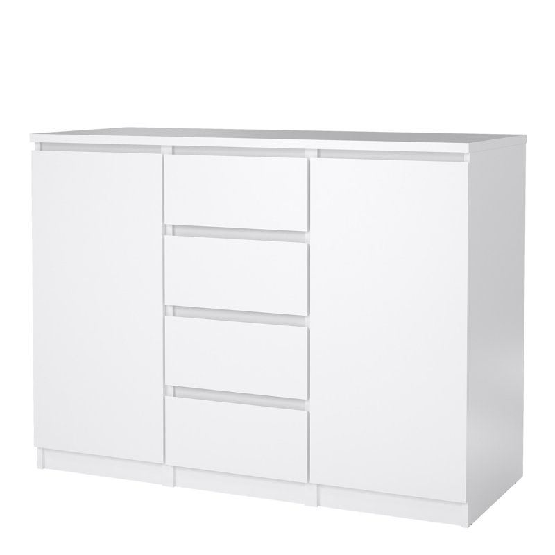 Caton Sideboard, White High Gloss