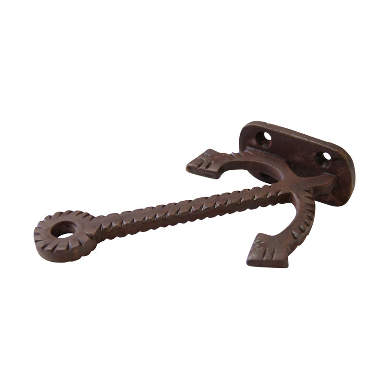 Rust Finish 4.3 Inch Iron Wall Hook