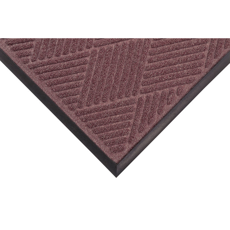 Tapis de porte Alezander, Bourgogne, 4 pi x 6 pi