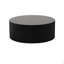 Table basse ronde avec motif en relief accrocheur