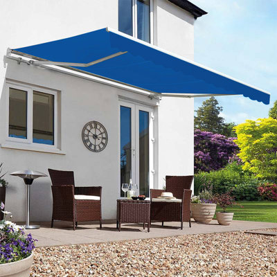 Garden Sanctuary 300 cm D Polyester Freestanding Awning