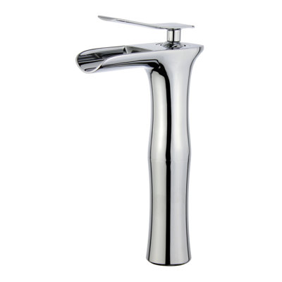 Single-Hole Bathroom Faucet with Drain Assembly