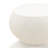 Saiquan Concrete End Table, White