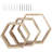 Emeria 3 Piece Hexagon Floating Shelf-633166843