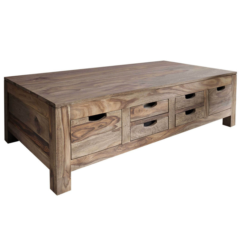 Nature Solid Wood Four Leg Coffee Table