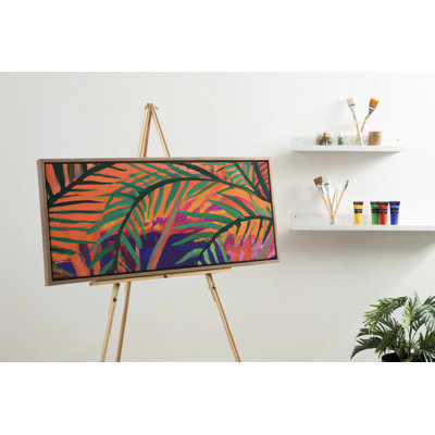 Peinture vierge sur toile encadrée