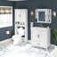 Ensemble de meuble-lavabo simple 32 "avec miroir 