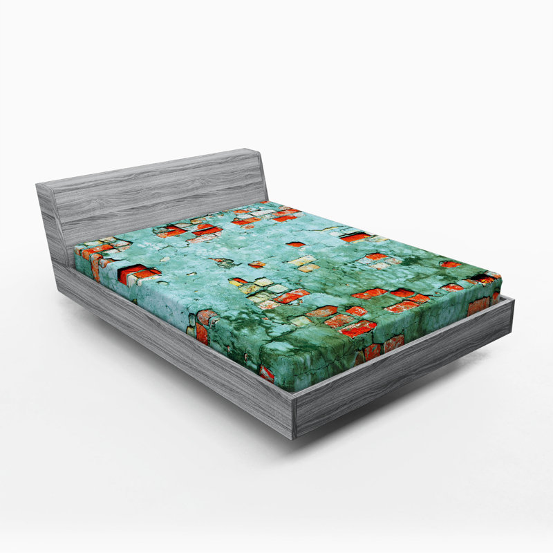 Wall Microfiber Fitted Sheet, Full Fitted Sheet