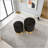 Nesting Ottoman Set in Gold Metal-2059288508