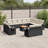 Vidaxl Garden Sofa Set Grey