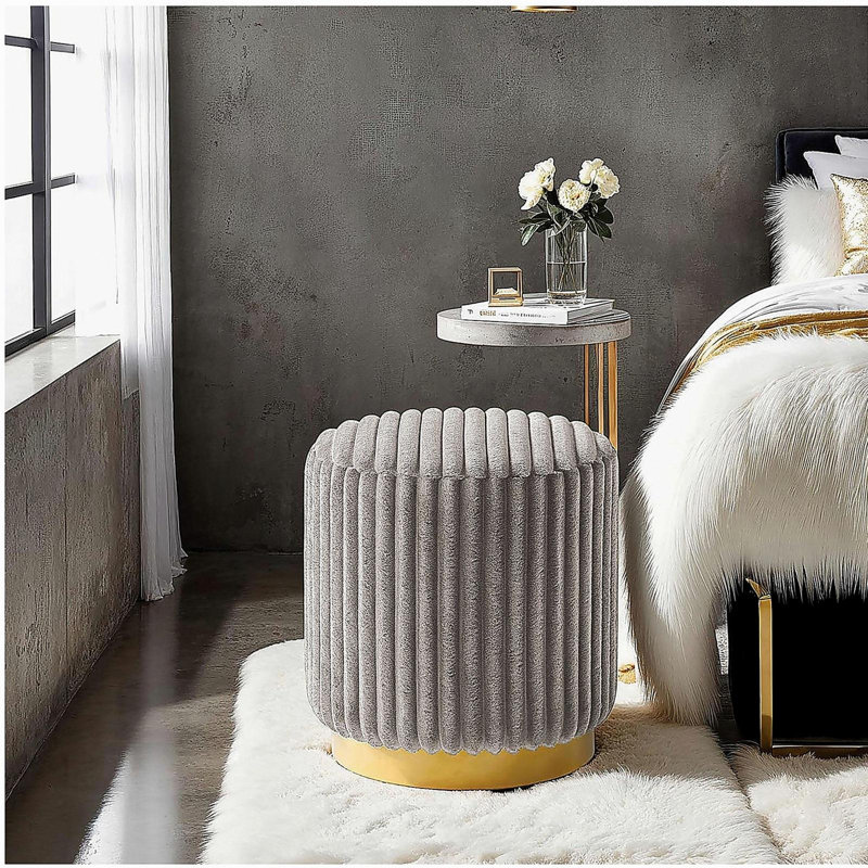 Finition grise de style contemporain 1pc, Gris