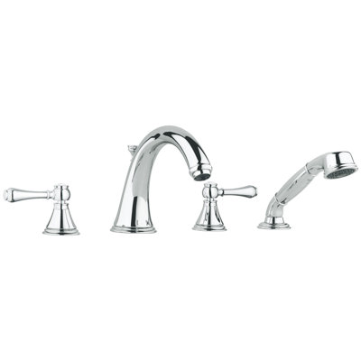Geneva Deck Mounted Roman Tub Faucet