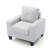 Mucci W Polyester Armchair, Modern Club Chair-79081105