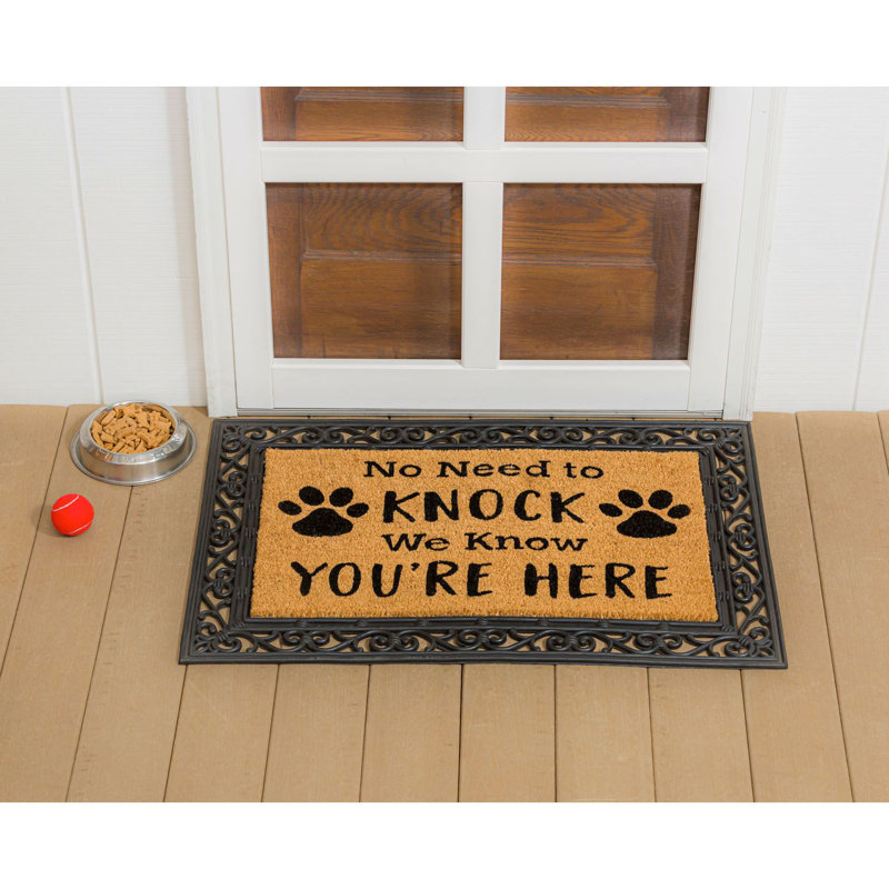 Tapis de porte intérieur / extérieur 28 po x 0,56 po Longlier