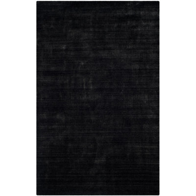 Mcelroy Hand-Woven Flatweave Anthracite Area Rug