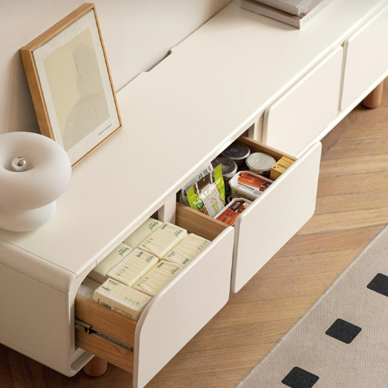 Meuble télé en bois de haute qualité, 70.86"