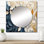 Audreanna - Grand miroir mural carré pour chambre à coucher
