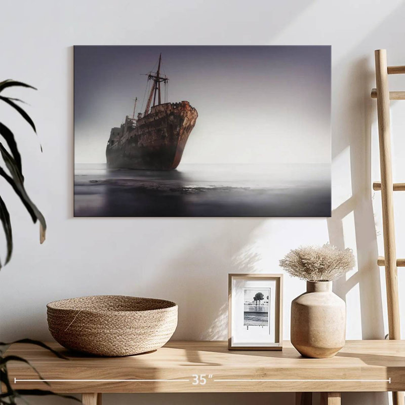 Mehar Shipwreck, 16" H x 24" W