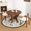 Ensemble de table de salle à manger 3 pièces en bois 3 pièces