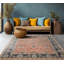 Tapis oriental traditionnel en laine noué à la main 8 x 10 po Oushak