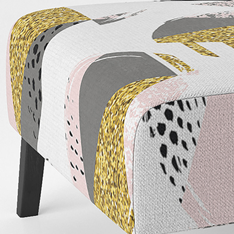 Fauteuil de chambre d'appoint à motif géométrique Circle