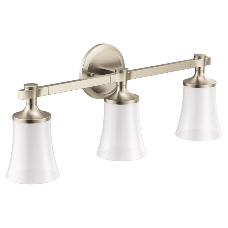 Flara 3-Light Vanity Light, Brushed Nickel