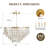 7 - Light Dimmable Capiz Shell Chandelier