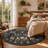 Goldene Boho Bird Area Rug Washable Rugs for Living Room, Large Floral Bedroom Carpet Low-Pile-2061229855